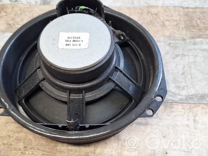 Opel Meriva A Altavoz de la puerta trasera 9175188