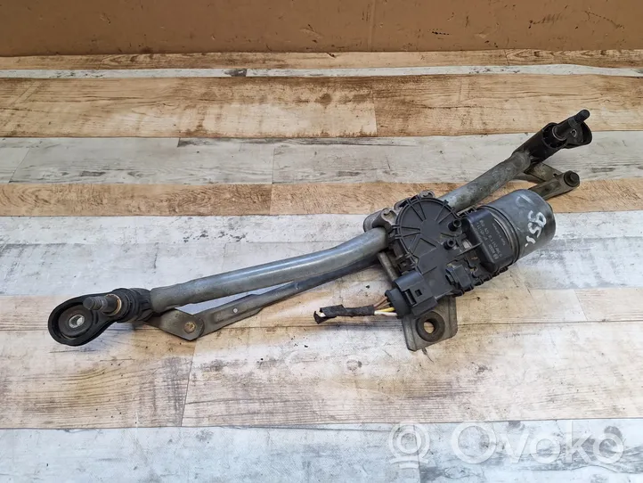 Opel Astra H Front wiper linkage and motor 0390241538