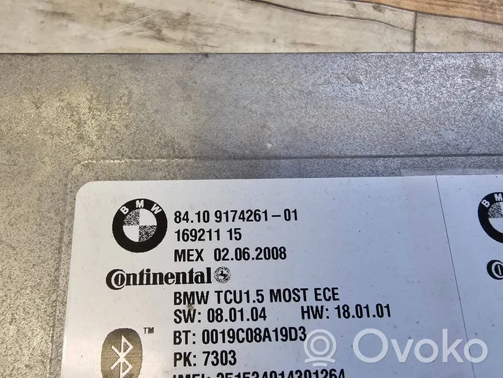 BMW 5 E60 E61 Moduł / Sterownik Bluetooth 9174261