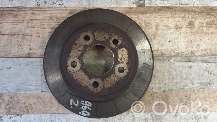 Nissan Almera Tino Rear brake disc 