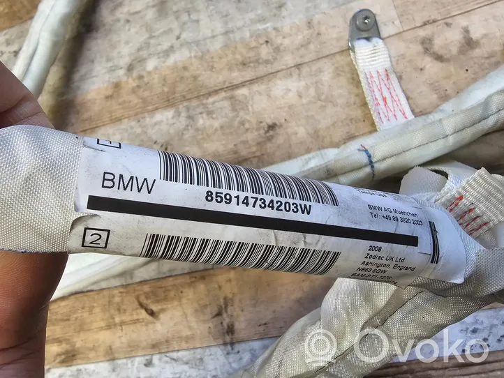 BMW 5 E60 E61 Stogo oro pagalvė (užuolaida) 85914734203W