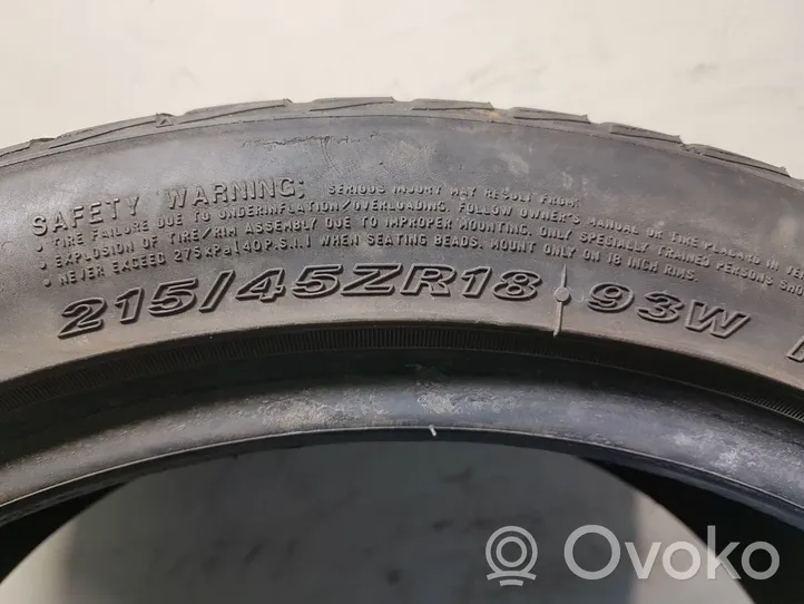 Opel Astra H R17 winter tire 