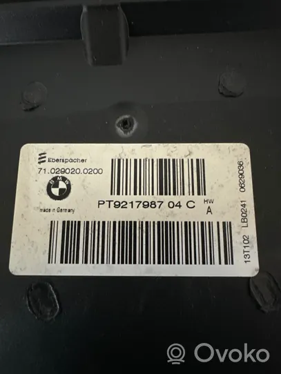 BMW 7 F01 F02 F03 F04 Ohjaamon sisäilman ilmakanava 9217987