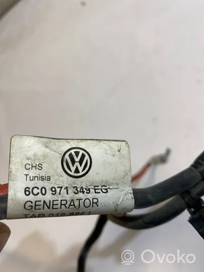 Skoda Fabia Mk3 (NJ) Câble de batterie positif 6C0971345EG