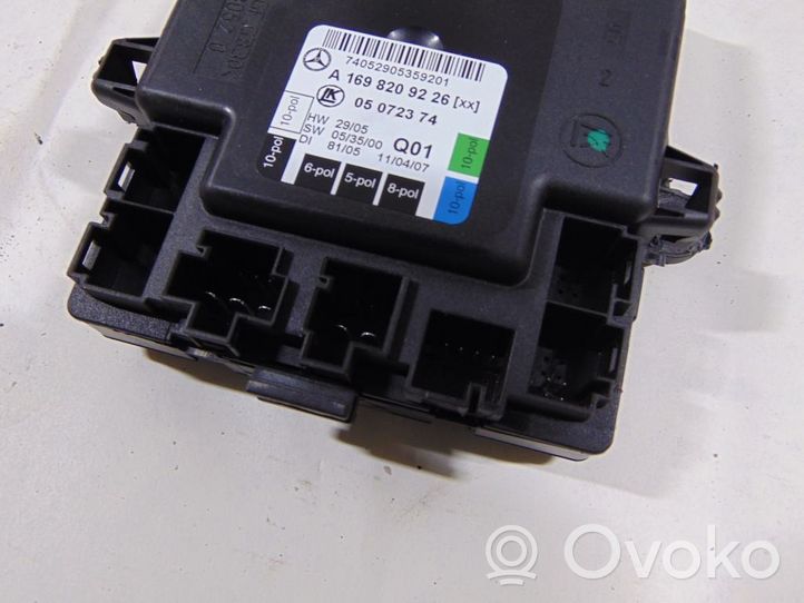 Mercedes-Benz B W245 Door control unit/module A1698203285