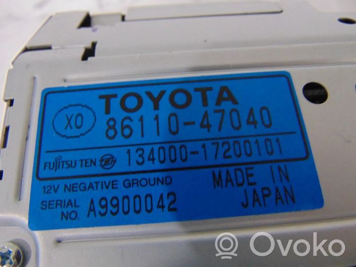 Toyota Prius (XW10) Monitor / wyświetlacz / ekran 8611047040