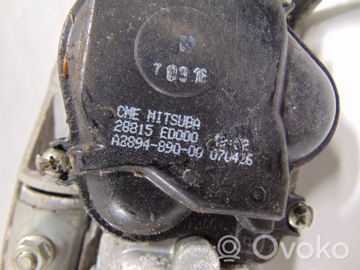 Nissan Tiida C11 Mechanizm i silniczek wycieraczek szyby przedniej / czołowej 28800EM10A