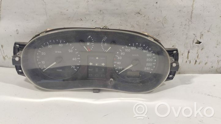 Renault Clio II Tachimetro (quadro strumenti) 8200057247