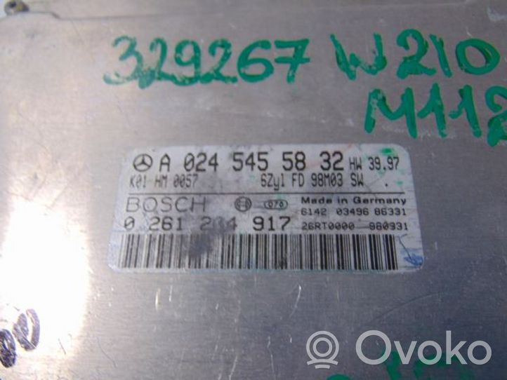 Mercedes-Benz E W210 Calculateur moteur ECU A0245455832