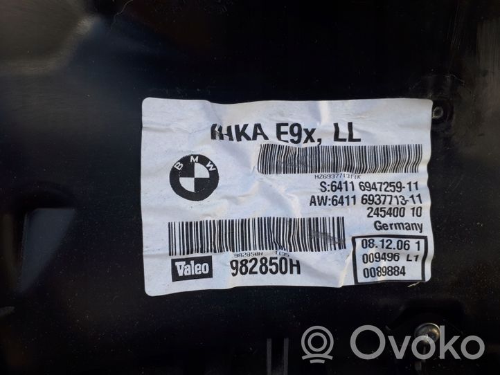 BMW 3 E90 E91 Комплект воздушного узла салона 6947259