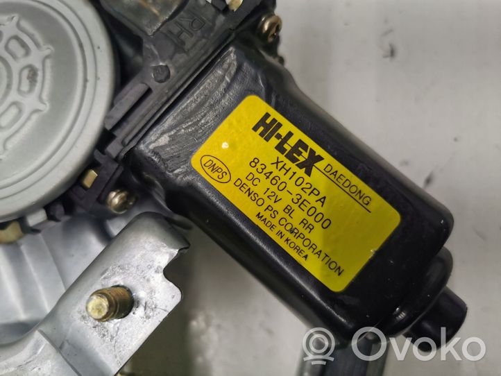 KIA Sorento Elektryczny podnośnik szyby drzwi tylnych 834603E000