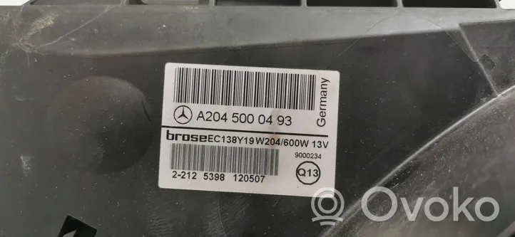 Mercedes-Benz B W246 W242 Jäähdyttimen jäähdytinpuhallin A2045000493