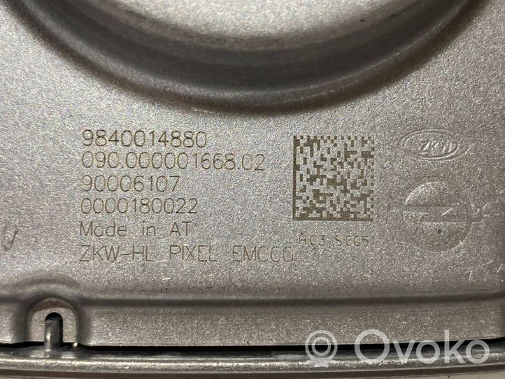 Opel Astra J Moduł sterujący statecznikiem LED 9840014880