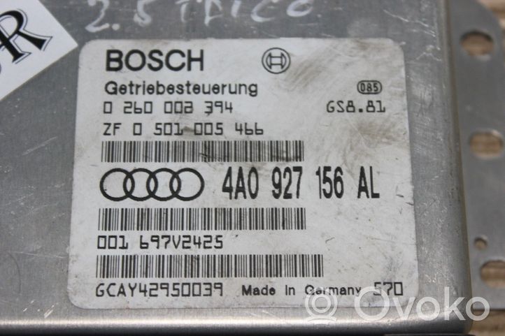 Audi A6 S6 C4 4A Vaihdelaatikon ohjainlaite/moduuli 4A0927156AL