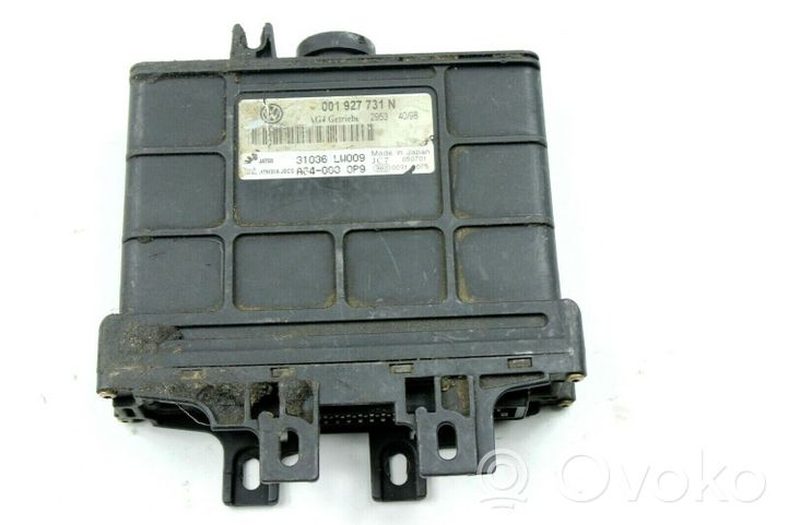 Volkswagen Lupo Unidad de control/módulo de la caja de cambios 001927731N