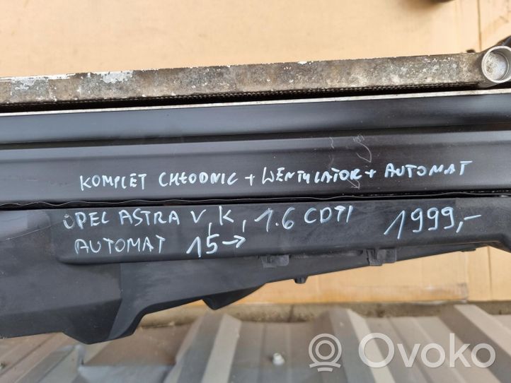 Opel Astra K Juego de radiador 