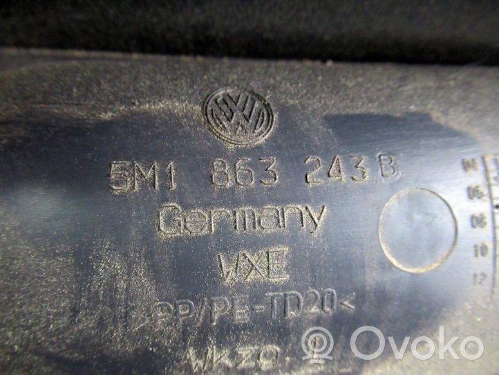 Volkswagen Golf VI Consolle centrale 5M1863243B