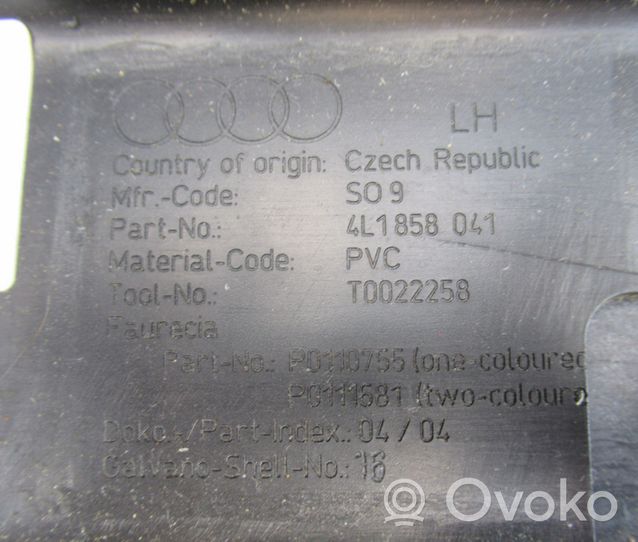 Audi Q7 4L Oro pagalvių komplektas su panele 4L1858041
