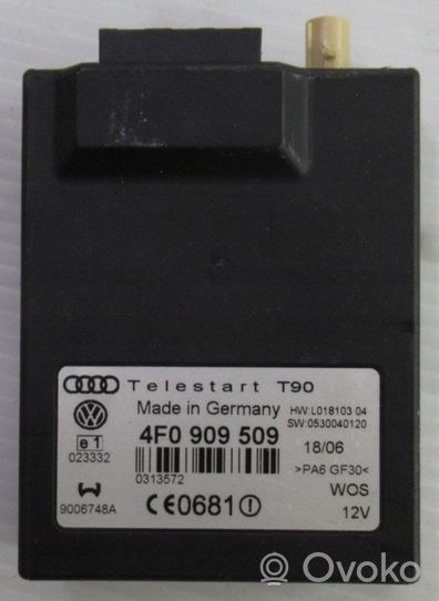 Audi Q7 4L Centralina/modulo riscaldamento ausiliario 4F0909509B