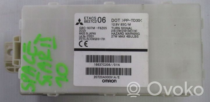 Mitsubishi Space Star Module de fusibles 8637C206