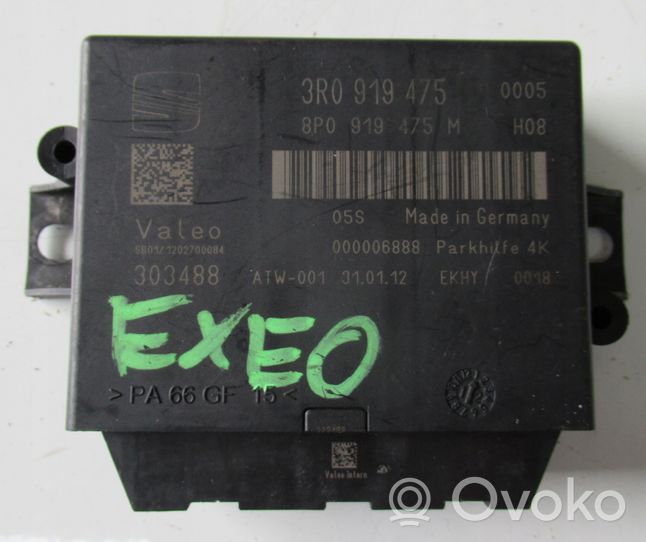 Seat Exeo (3R) Sterownik / Moduł parkowania PDC 3R0919475