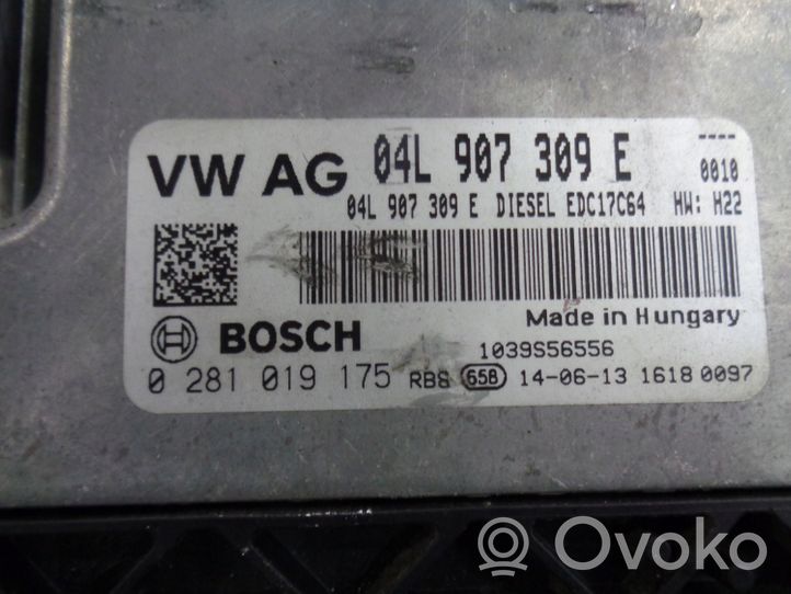 Skoda Octavia Mk3 (5E) Calculateur moteur ECU 0281019175