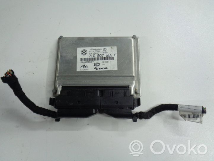 Volkswagen Touareg I Suspension control unit/module 7L0907553F