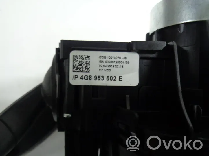 Audi A6 S6 C7 4G Leva/interruttore dell’indicatore di direzione e tergicristallo 4G8953502E