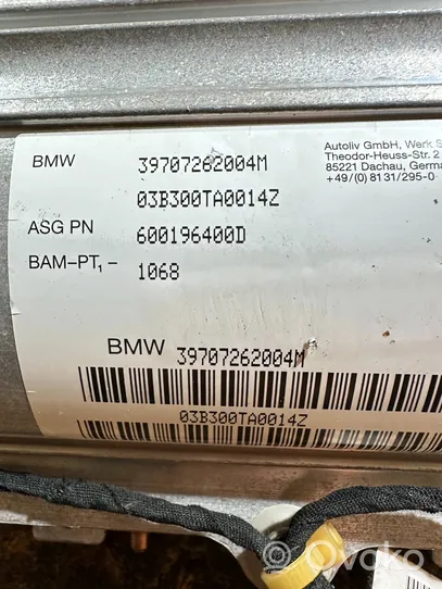 BMW 7 E65 E66 Poduszka powietrzna Airbag pasażera 600196400D