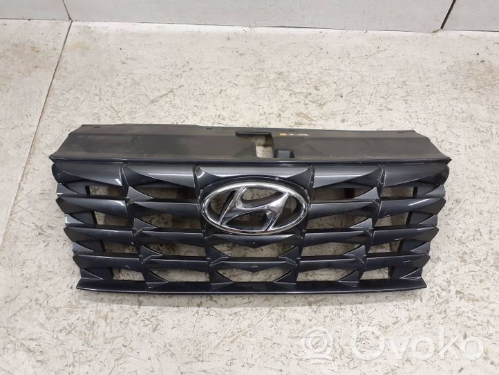 Hyundai Tucson IV NX4 Etupuskurin ylempi jäähdytinsäleikkö 86366N7000