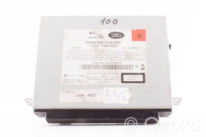 Land Rover Range Rover Evoque L538 Moduł / Sterownik GPS FW93-11B608-AD