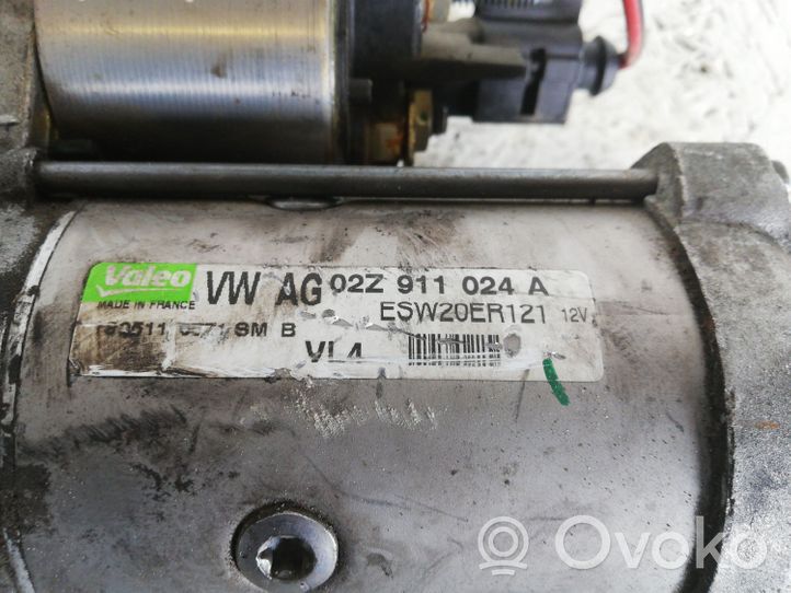 Volkswagen Polo V 6R Starter motor 02Z911024A