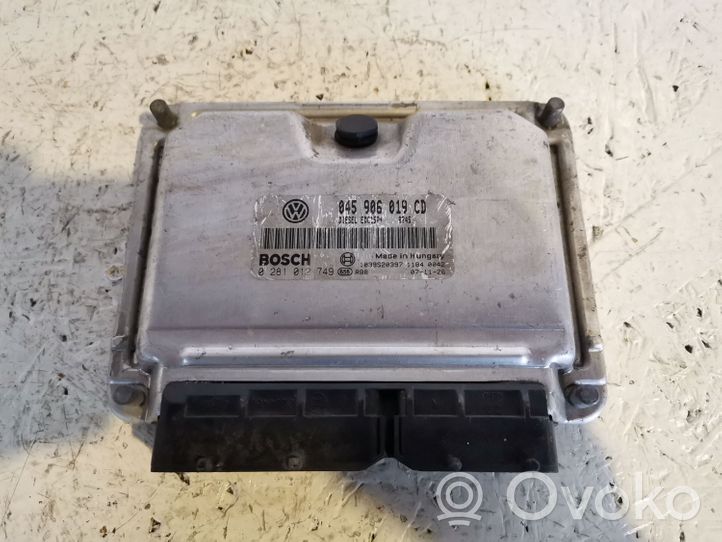 Skoda Fabia Mk1 (6Y) Sterownik / Moduł ECU 045906019CD