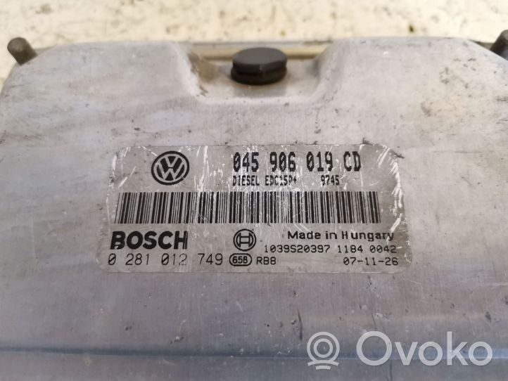 Skoda Fabia Mk1 (6Y) Sterownik / Moduł ECU 045906019CD