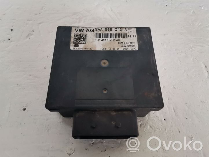 Volkswagen Polo V 6R Voltage converter/converter module 3AA919041A