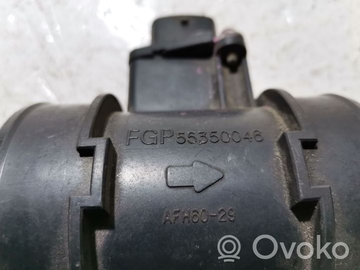 Opel Zafira B Misuratore di portata d'aria 55350046