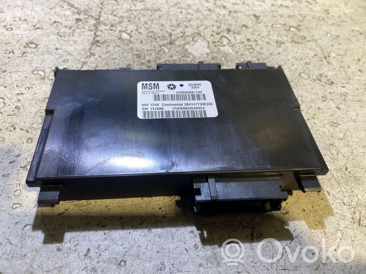 Dodge Charger Module de commande de siège 05026617AF