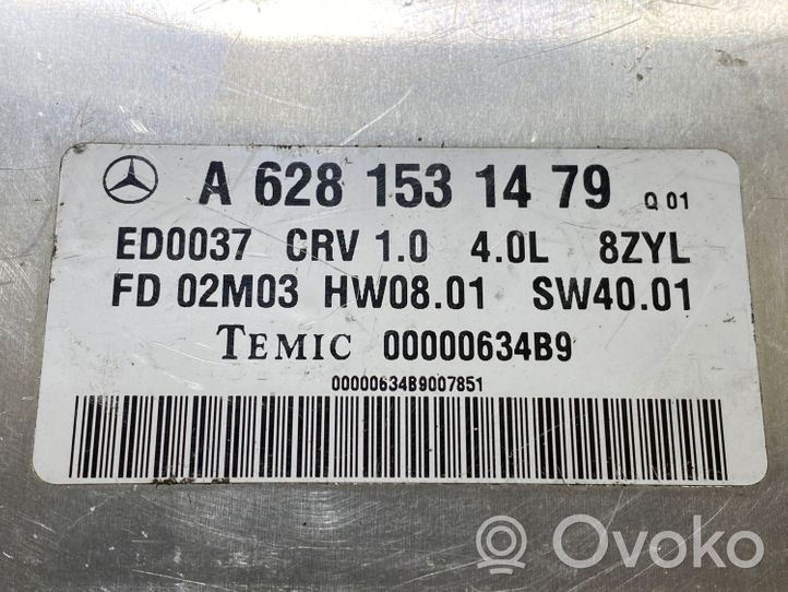 Mercedes-Benz S W220 Calculateur moteur ECU A6281531479