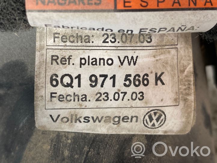 Volkswagen Polo IV 9N3 Autres faisceaux de câbles 6Q1971566K