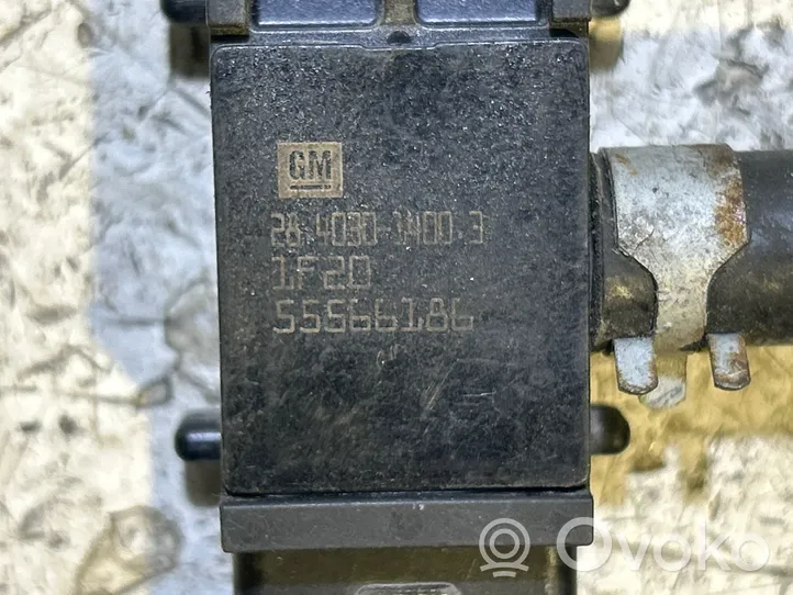 Opel Meriva B Czujnik ciśnienia spalin 55566186