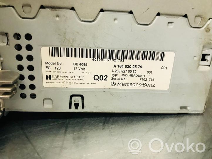 Mercedes-Benz GL X164 Radio / CD/DVD atskaņotājs / navigācija A1648202579