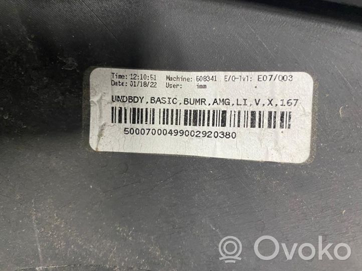 Mercedes-Benz GLS X167 Moulure inférieure de pare-chocs arrière A1678852305