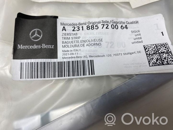 Mercedes-Benz SL R231 Enjoliveur de pare-chocs arrière A2318857200