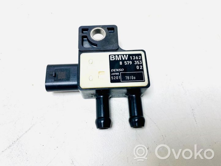 BMW 7 G11 G12 Capteur de pression des gaz d'échappement 13628579353