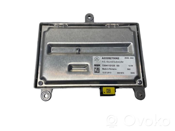 Mercedes-Benz S C217 Amplificatore A2228270062