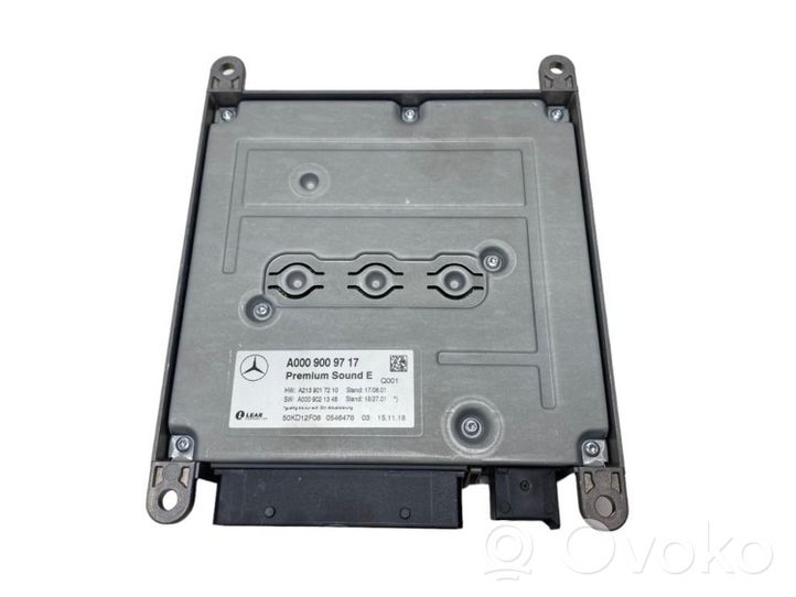 Mercedes-Benz S C217 Amplificatore A0009009717