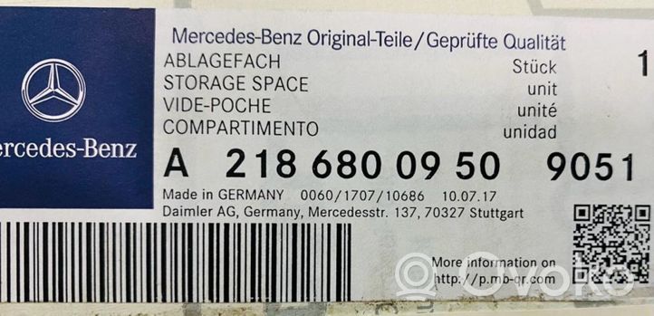 Mercedes-Benz CLS C218 X218 Puodelių laikiklis (priekyje) A21868009509051