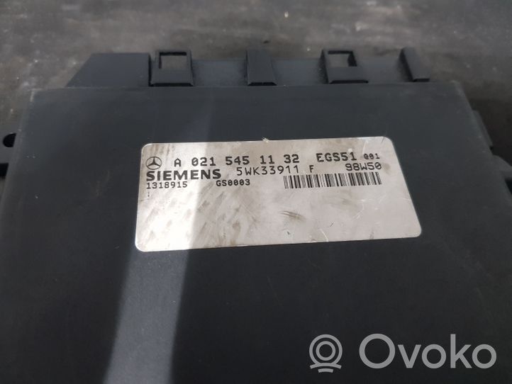 Mercedes-Benz E AMG W210 Module confort 0215451132