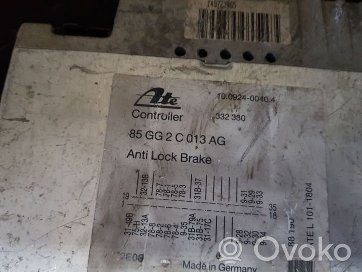 Ford Sierra Moduł / Sterownik komfortu 85GG2C013AG