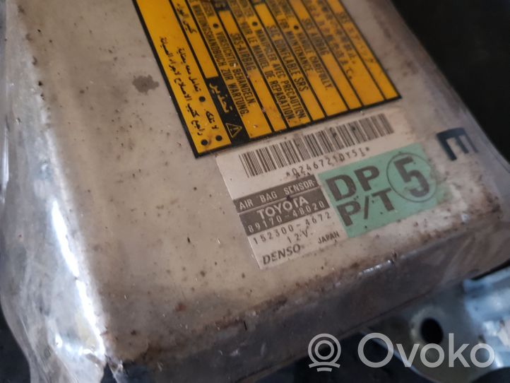 Toyota Highlander XU20 Module de contrôle airbag 8917048020